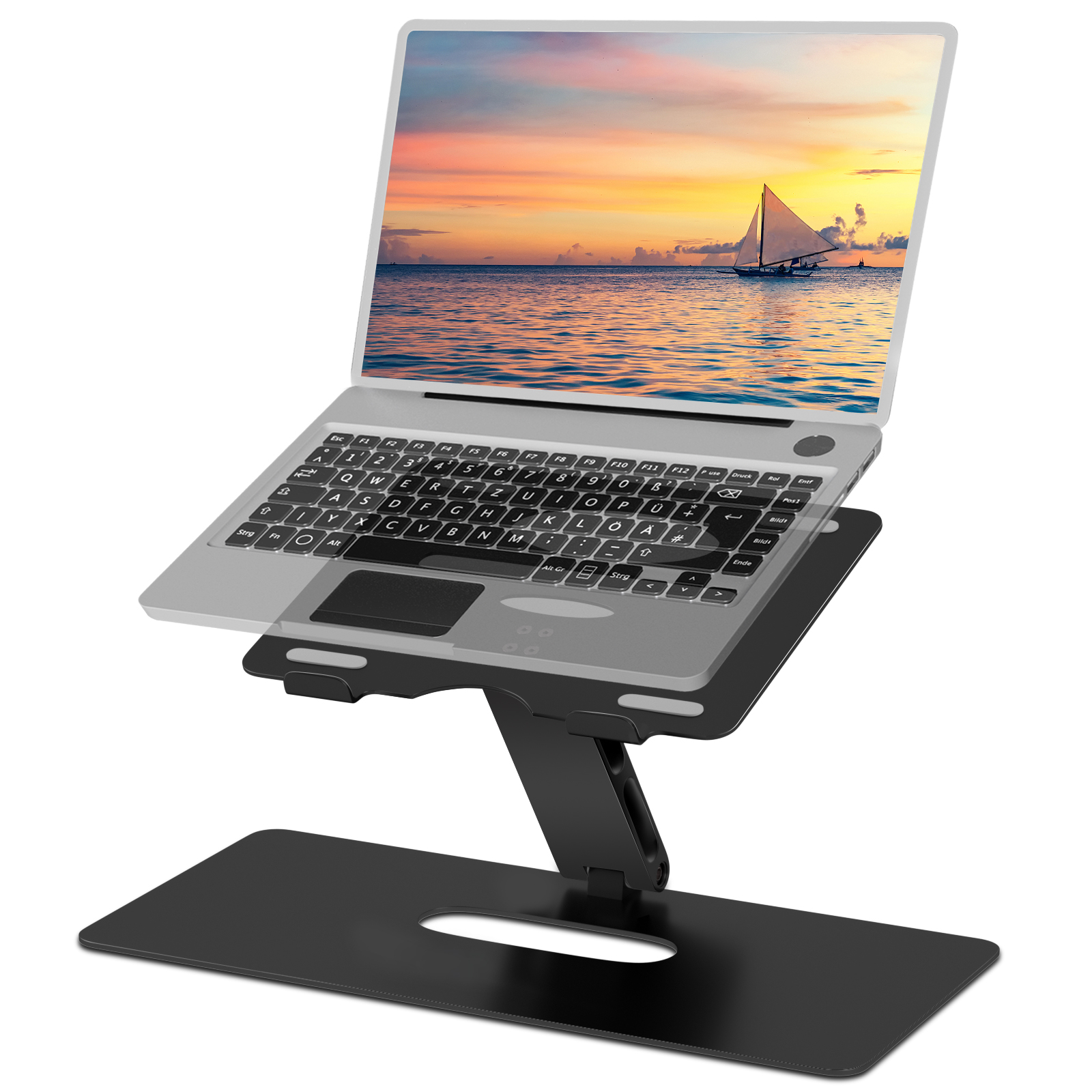 laptop stands-Black